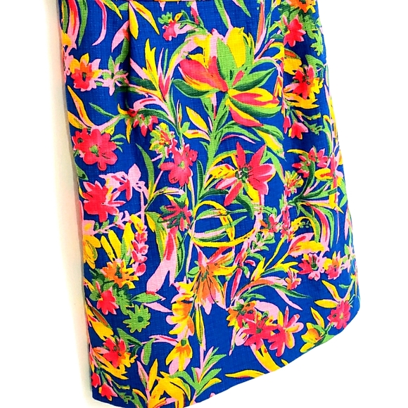 NWOT J.CREW Tropical Print Sleeveless Sheath Dress - Picture 4 of 14